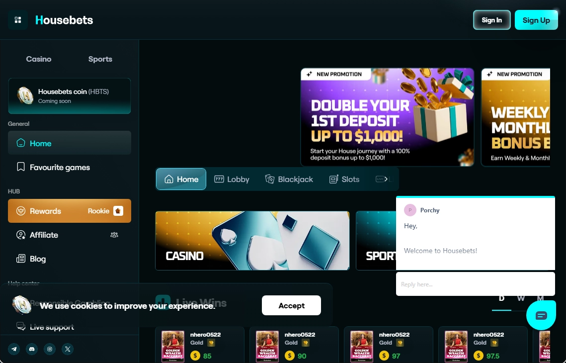 Housebets Casino